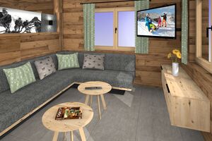 3D Visualisierung_Wohnzimmer
